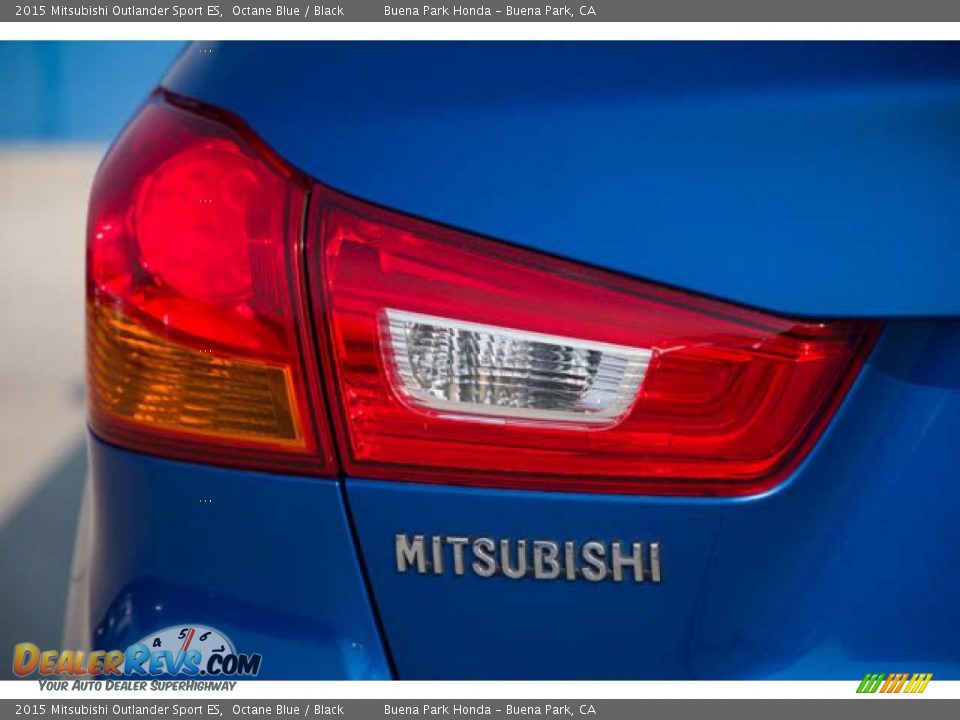 2015 Mitsubishi Outlander Sport ES Octane Blue / Black Photo #10