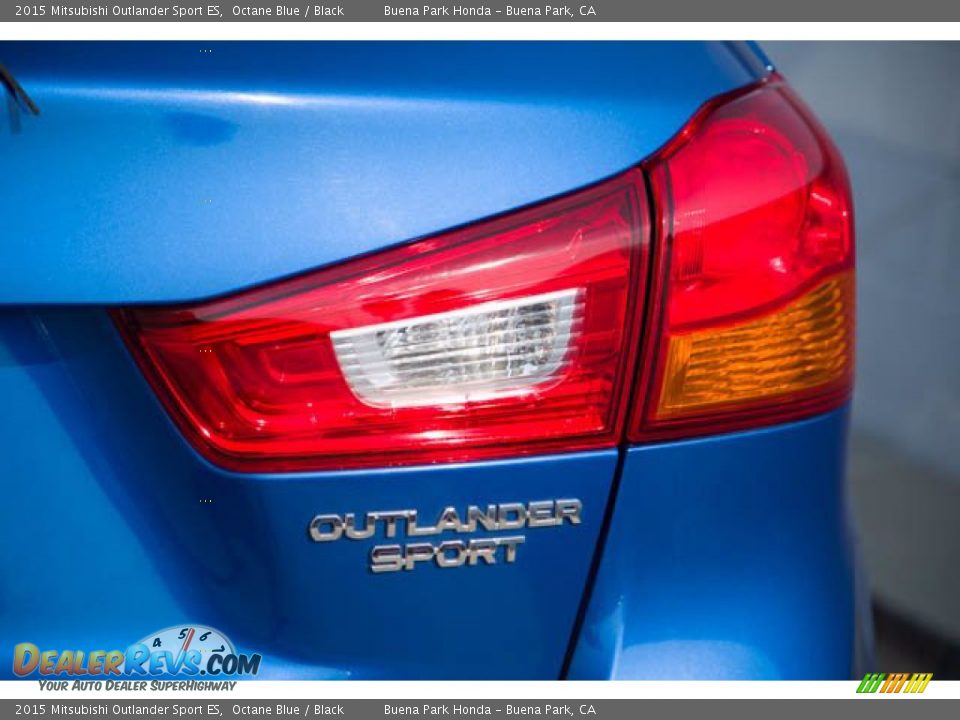 2015 Mitsubishi Outlander Sport ES Octane Blue / Black Photo #11