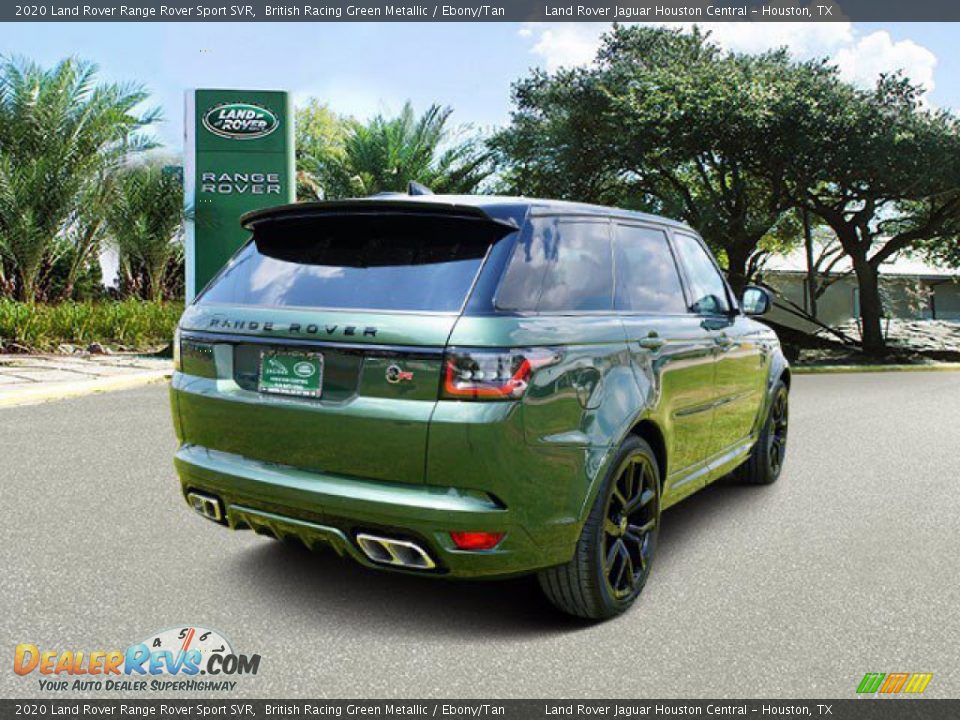 2020 Land Rover Range Rover Sport SVR British Racing Green Metallic / Ebony/Tan Photo #3