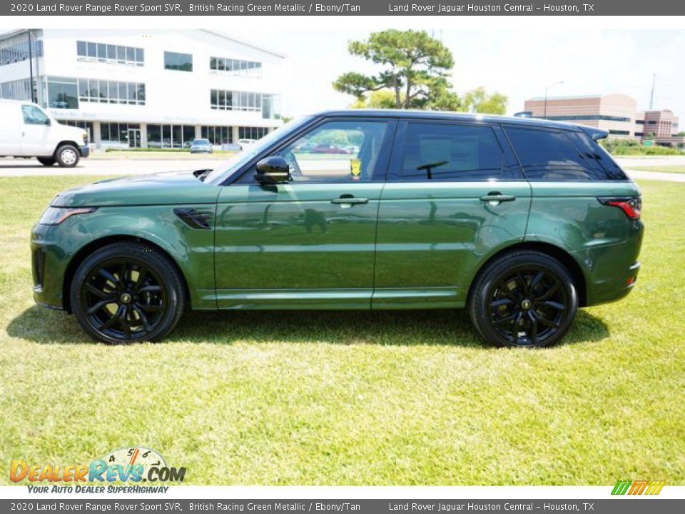 2020 Land Rover Range Rover Sport SVR British Racing Green Metallic / Ebony/Tan Photo #7