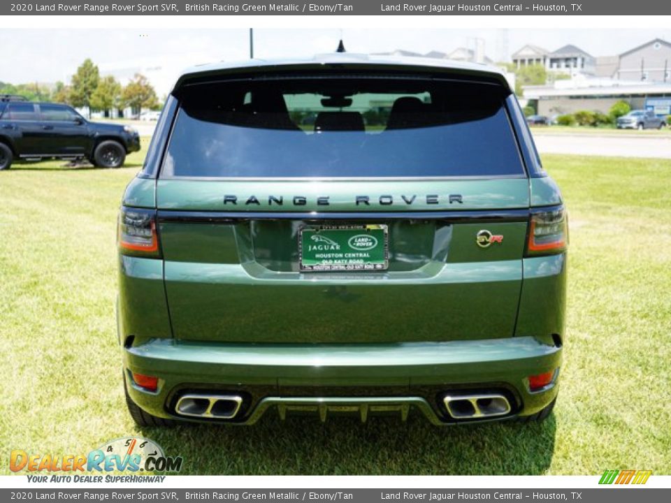 2020 Land Rover Range Rover Sport SVR British Racing Green Metallic / Ebony/Tan Photo #8