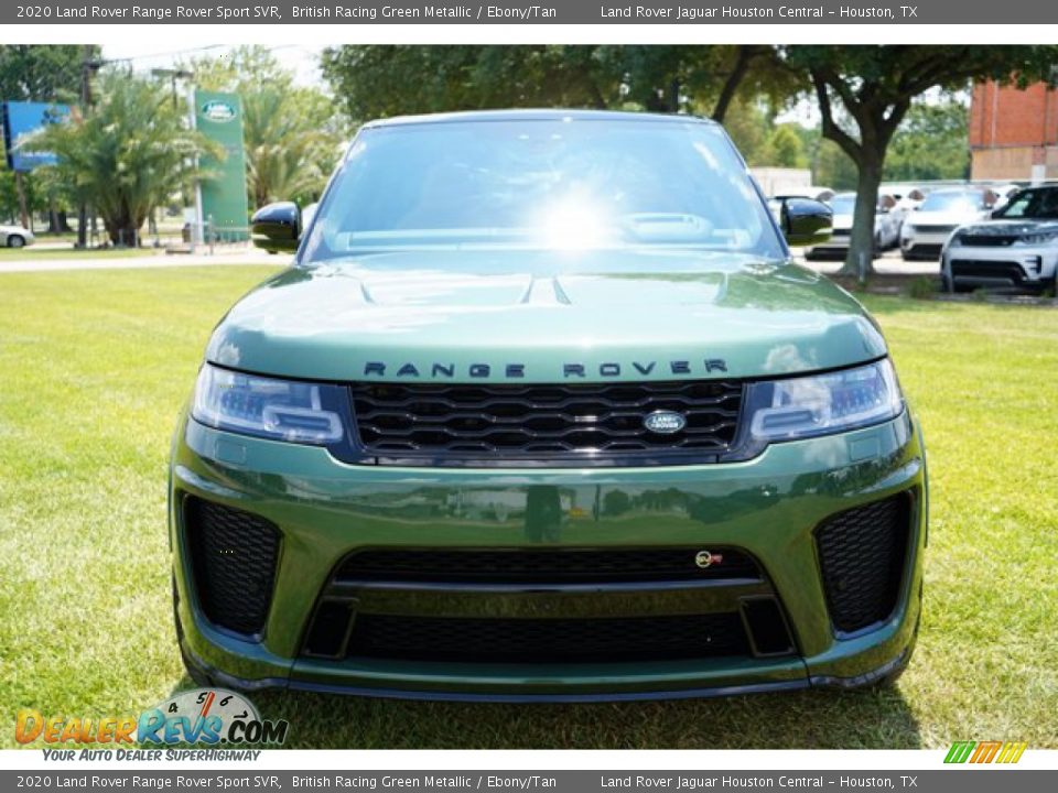 2020 Land Rover Range Rover Sport SVR British Racing Green Metallic / Ebony/Tan Photo #9