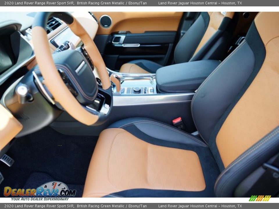Ebony/Tan Interior - 2020 Land Rover Range Rover Sport SVR Photo #13
