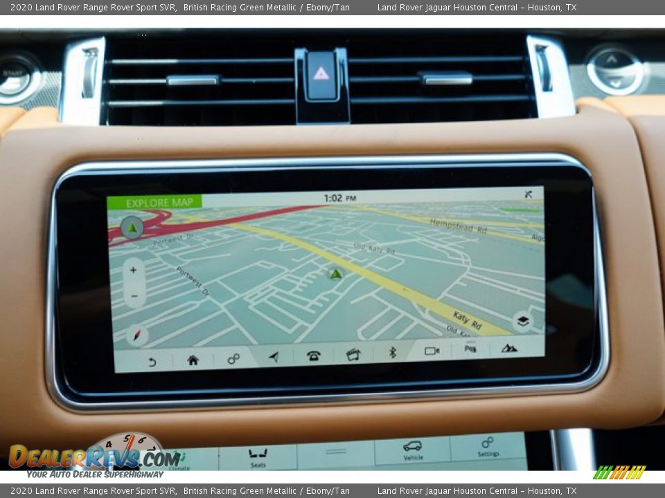 2020 Land Rover Range Rover Sport SVR British Racing Green Metallic / Ebony/Tan Photo #15