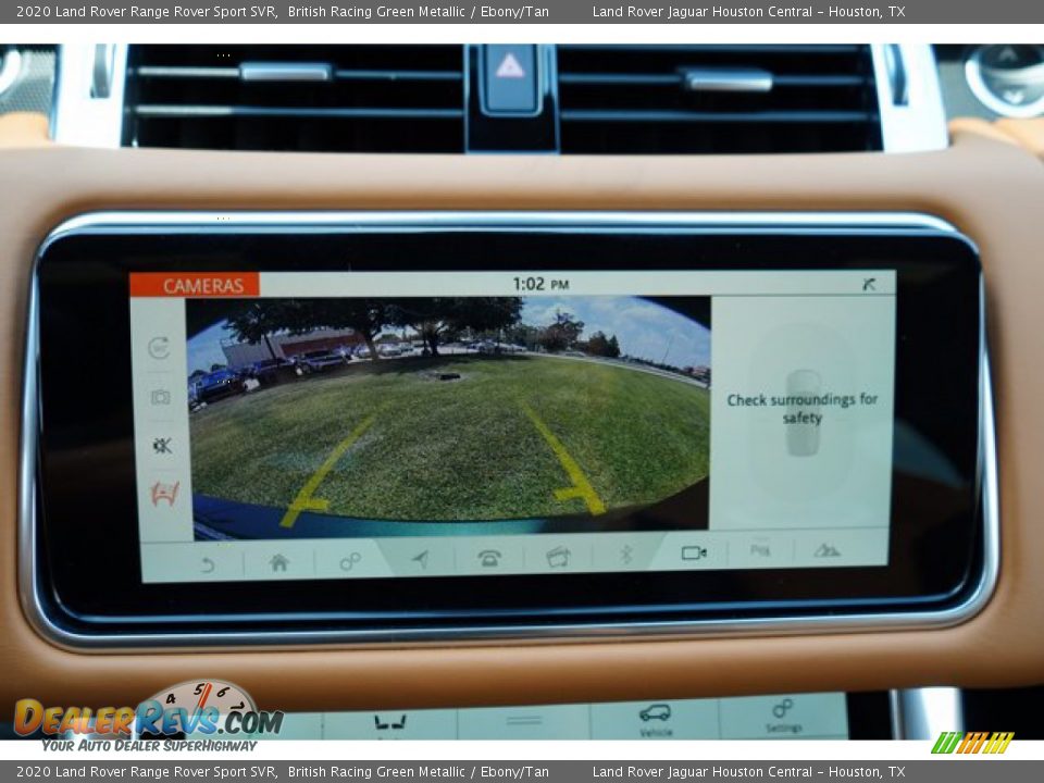 2020 Land Rover Range Rover Sport SVR British Racing Green Metallic / Ebony/Tan Photo #16