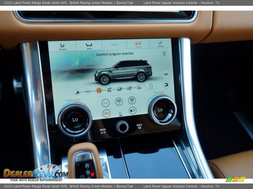 2020 Land Rover Range Rover Sport SVR British Racing Green Metallic / Ebony/Tan Photo #17