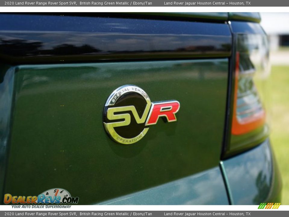 2020 Land Rover Range Rover Sport SVR British Racing Green Metallic / Ebony/Tan Photo #30