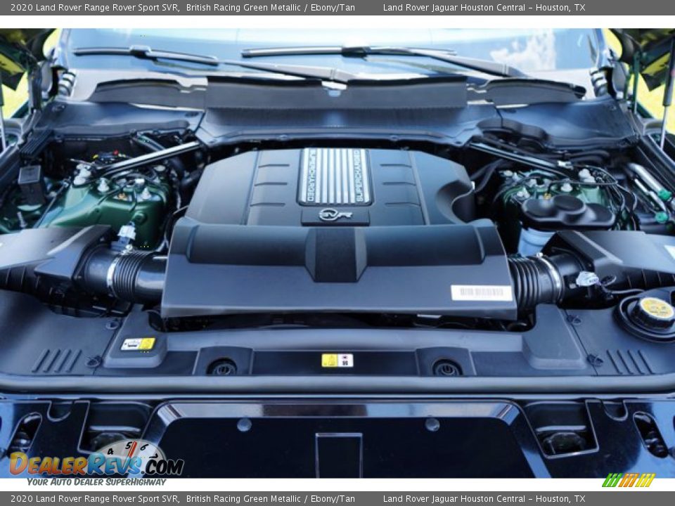 2020 Land Rover Range Rover Sport SVR British Racing Green Metallic / Ebony/Tan Photo #31