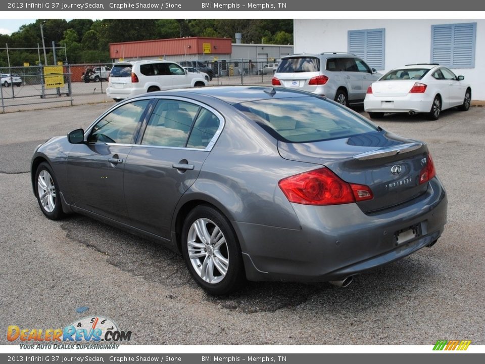 2013 Infiniti G 37 Journey Sedan Graphite Shadow / Stone Photo #3
