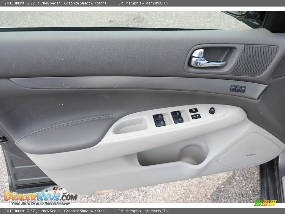 2013 Infiniti G 37 Journey Sedan Graphite Shadow / Stone Photo #10