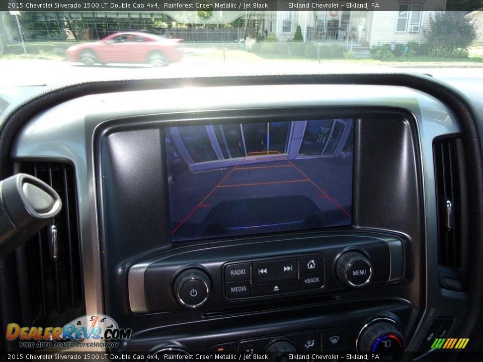 2015 Chevrolet Silverado 1500 LT Double Cab 4x4 Rainforest Green Metallic / Jet Black Photo #26
