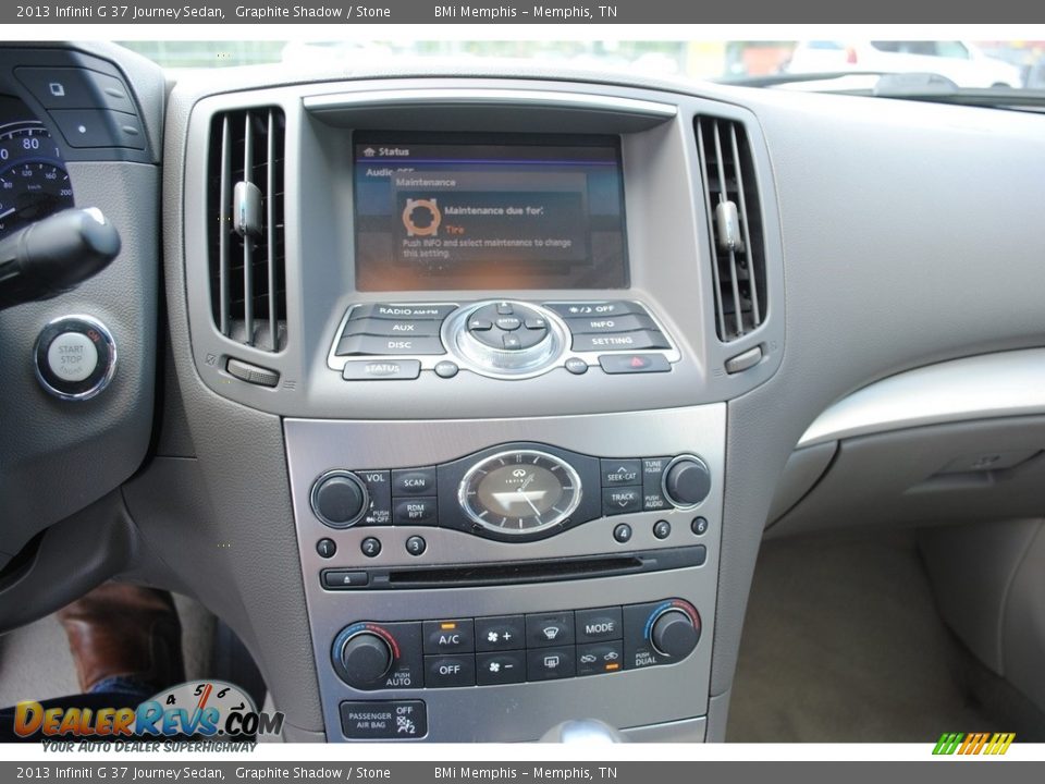 2013 Infiniti G 37 Journey Sedan Graphite Shadow / Stone Photo #16