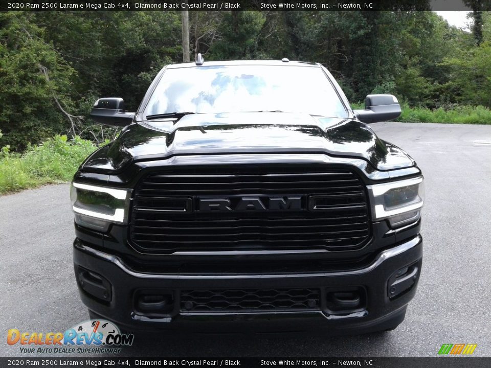 2020 Ram 2500 Laramie Mega Cab 4x4 Diamond Black Crystal Pearl / Black Photo #3