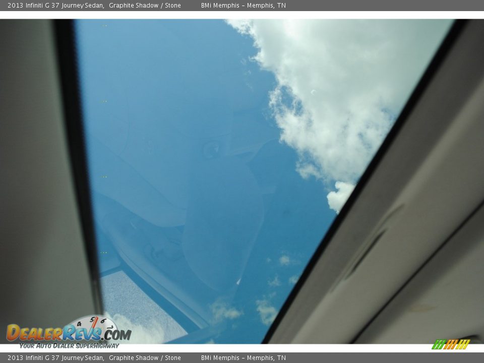 2013 Infiniti G 37 Journey Sedan Graphite Shadow / Stone Photo #21