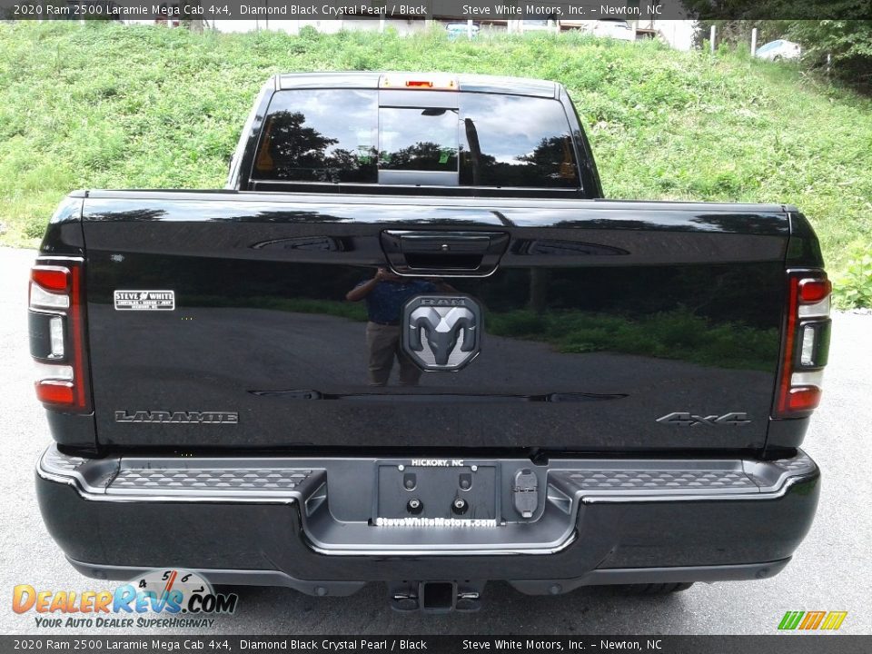 2020 Ram 2500 Laramie Mega Cab 4x4 Diamond Black Crystal Pearl / Black Photo #7