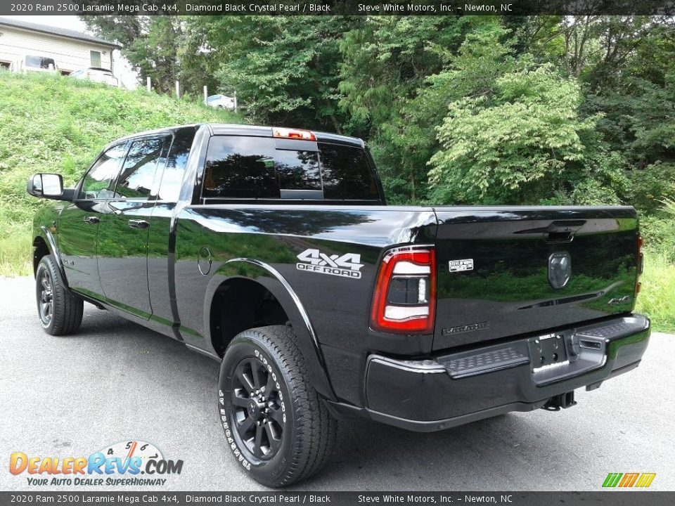 2020 Ram 2500 Laramie Mega Cab 4x4 Diamond Black Crystal Pearl / Black Photo #9