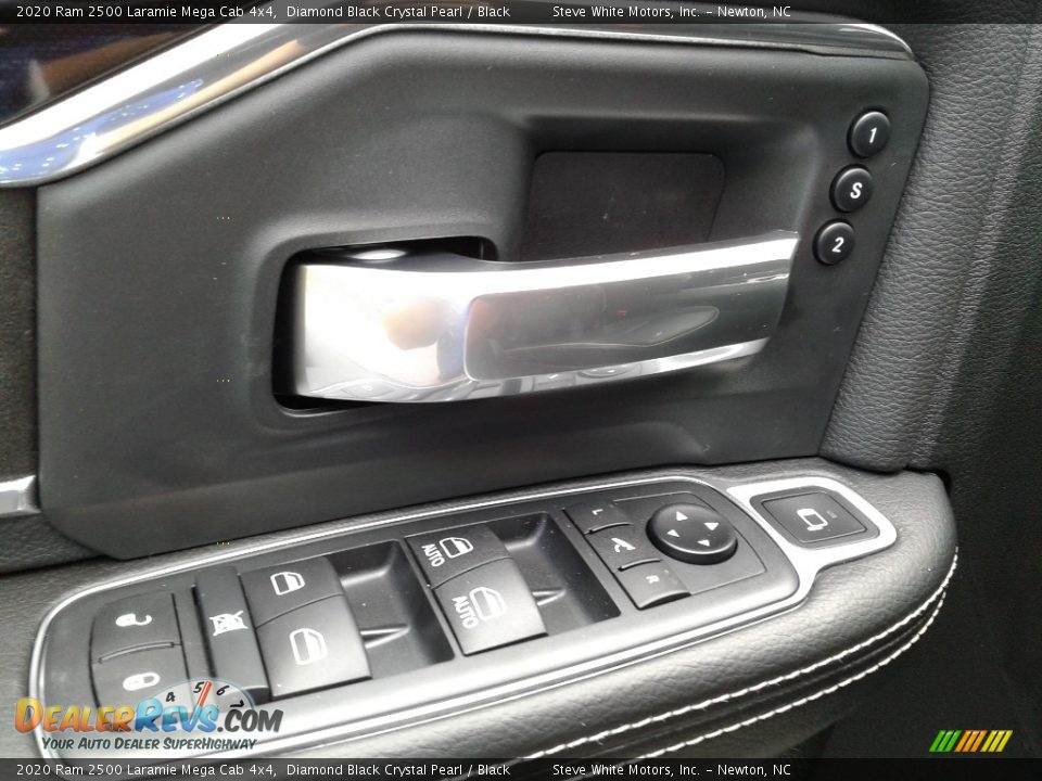 2020 Ram 2500 Laramie Mega Cab 4x4 Diamond Black Crystal Pearl / Black Photo #12
