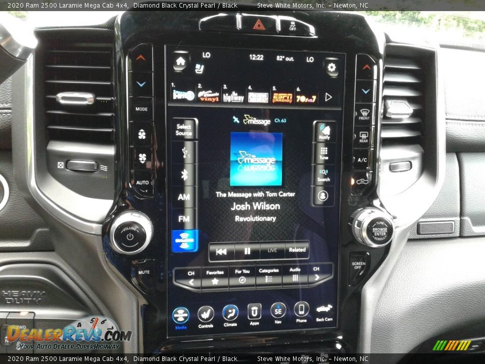Controls of 2020 Ram 2500 Laramie Mega Cab 4x4 Photo #24