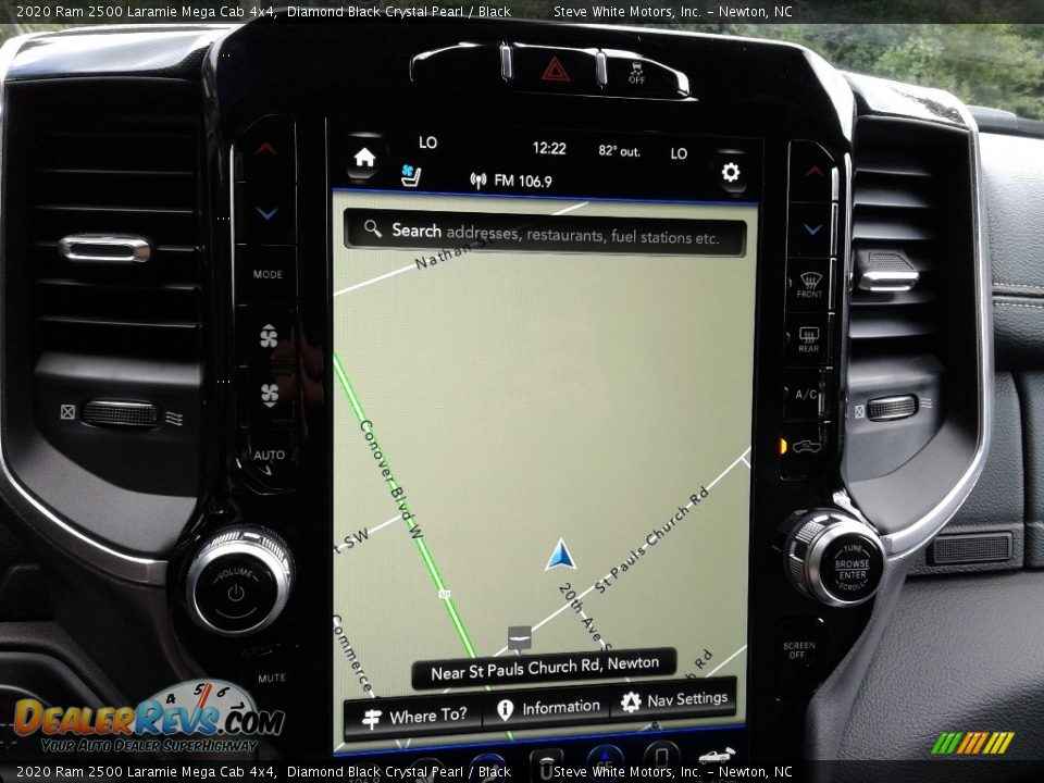 Navigation of 2020 Ram 2500 Laramie Mega Cab 4x4 Photo #25