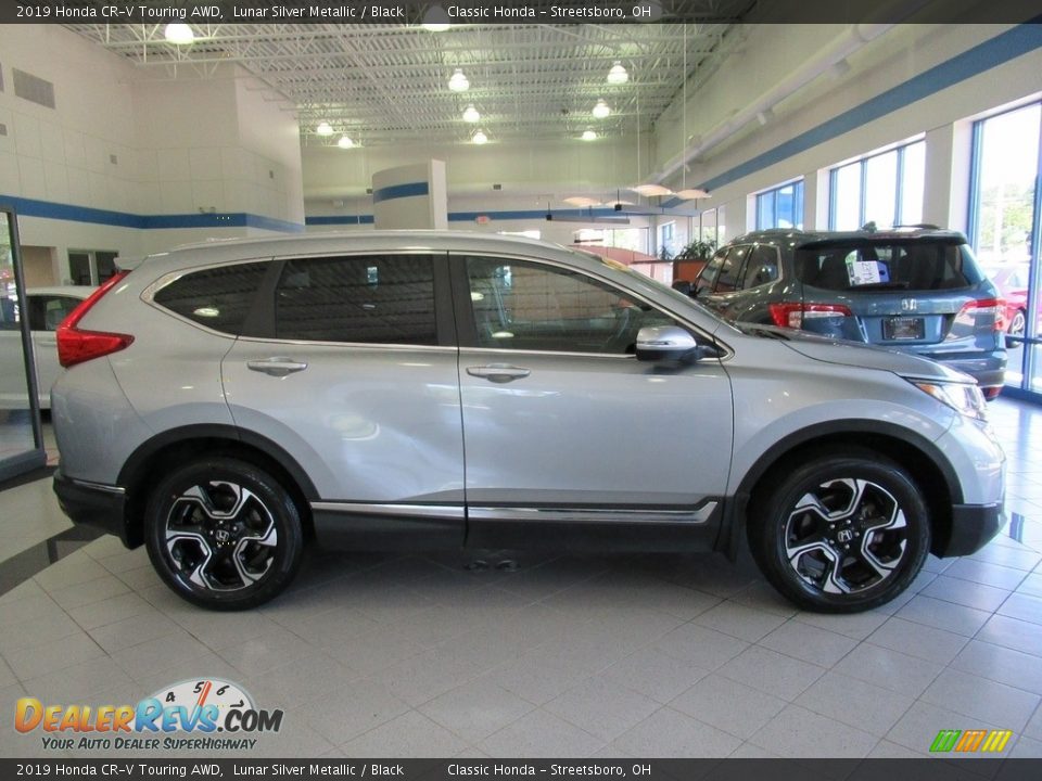 Lunar Silver Metallic 2019 Honda CR-V Touring AWD Photo #4
