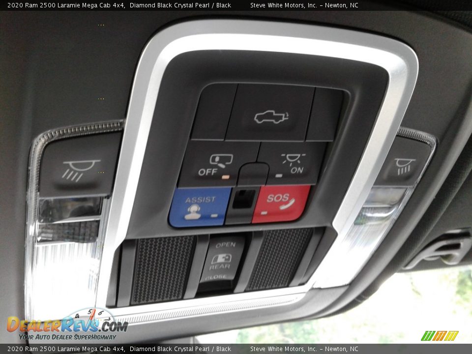 2020 Ram 2500 Laramie Mega Cab 4x4 Diamond Black Crystal Pearl / Black Photo #32