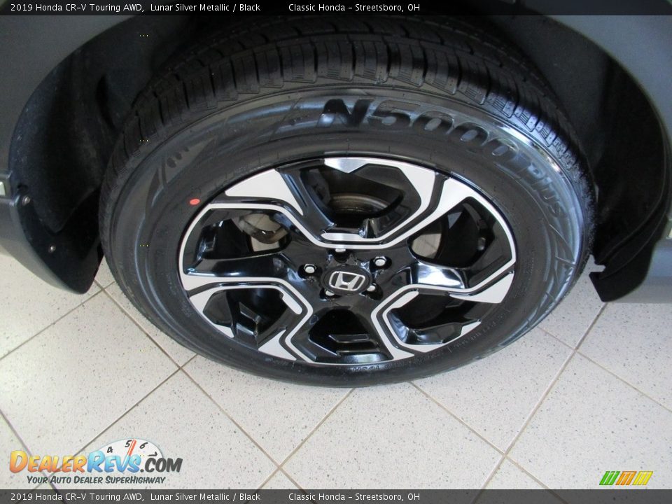 2019 Honda CR-V Touring AWD Lunar Silver Metallic / Black Photo #6