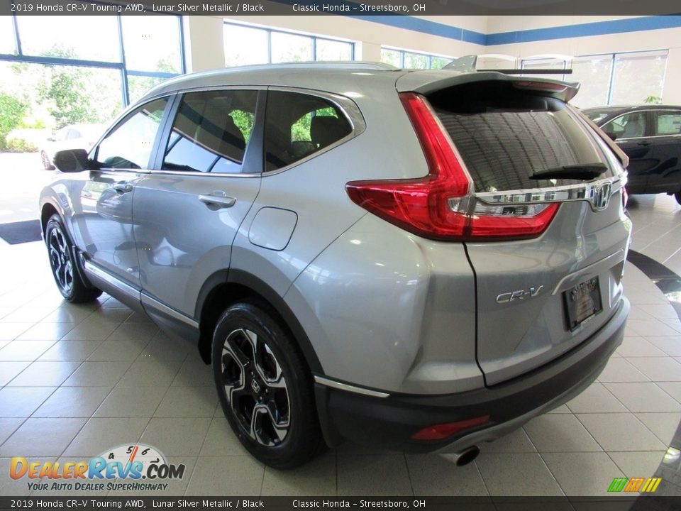 2019 Honda CR-V Touring AWD Lunar Silver Metallic / Black Photo #9