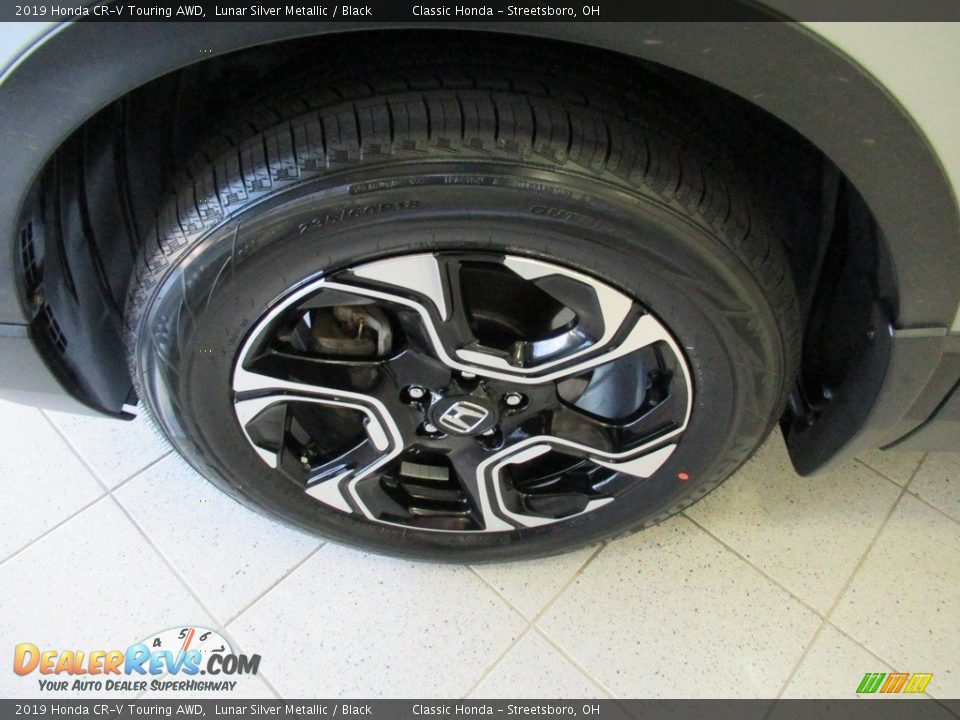2019 Honda CR-V Touring AWD Lunar Silver Metallic / Black Photo #12