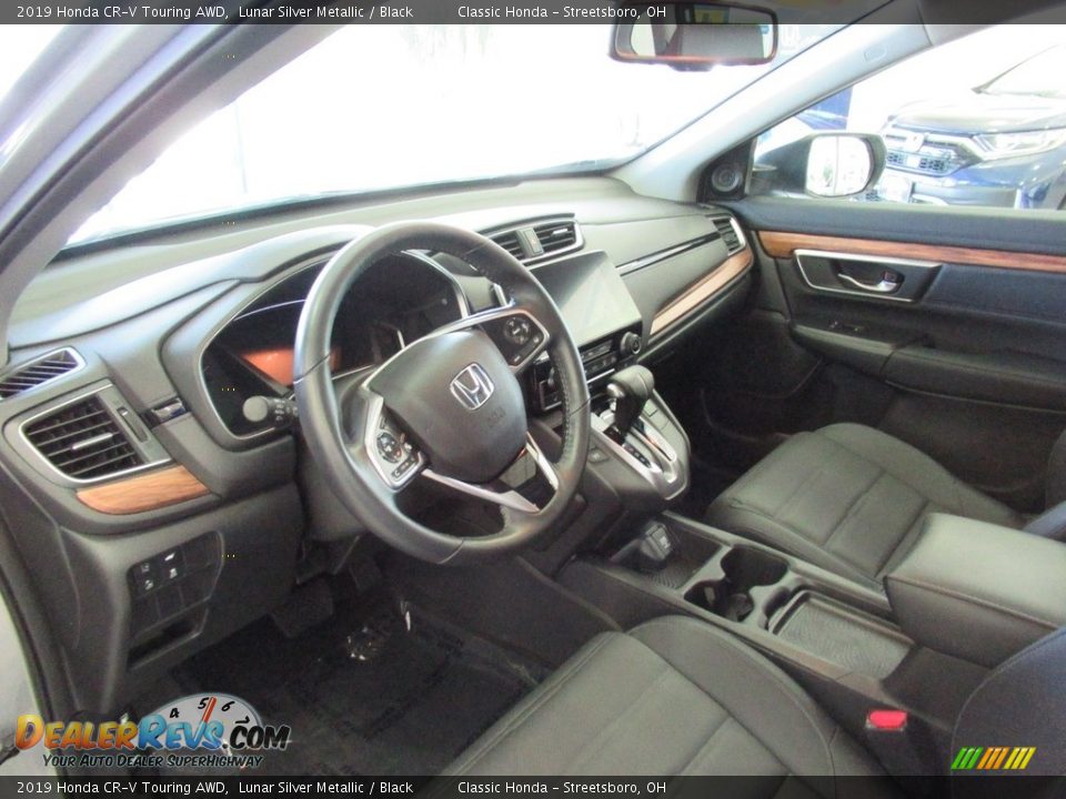 2019 Honda CR-V Touring AWD Lunar Silver Metallic / Black Photo #28