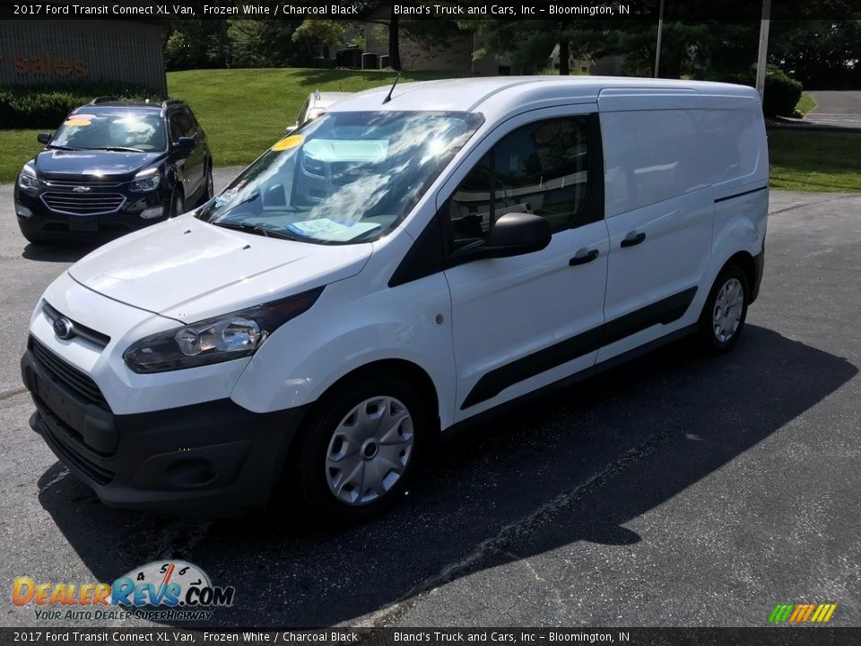 2017 Ford Transit Connect XL Van Frozen White / Charcoal Black Photo #1