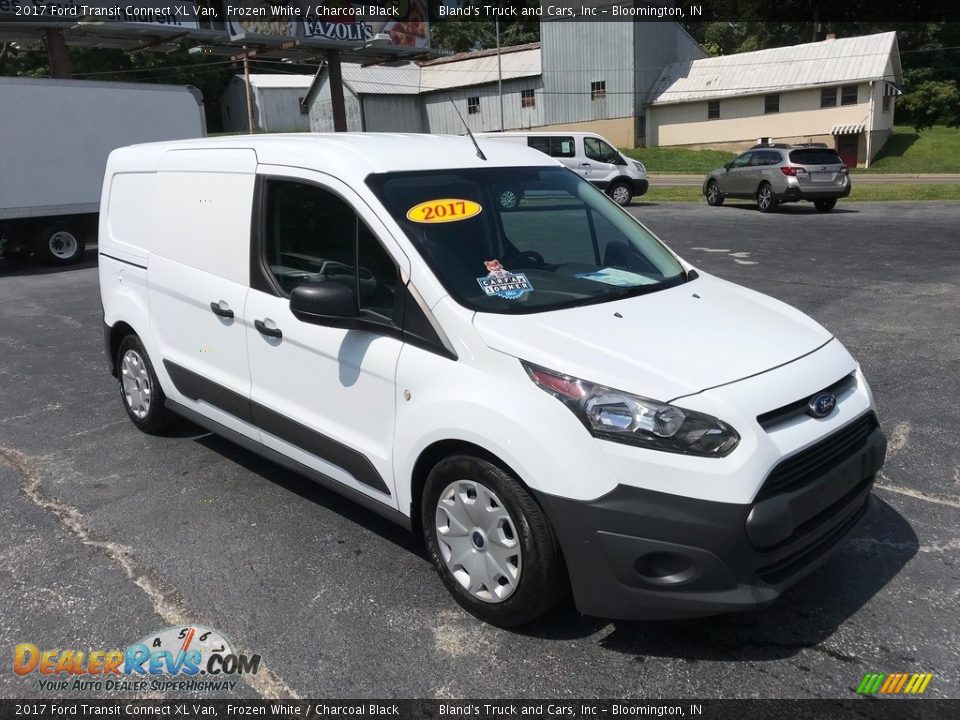 2017 Ford Transit Connect XL Van Frozen White / Charcoal Black Photo #3