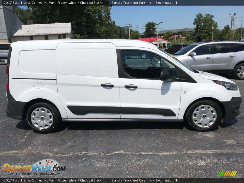 2017 Ford Transit Connect XL Van Frozen White / Charcoal Black Photo #4