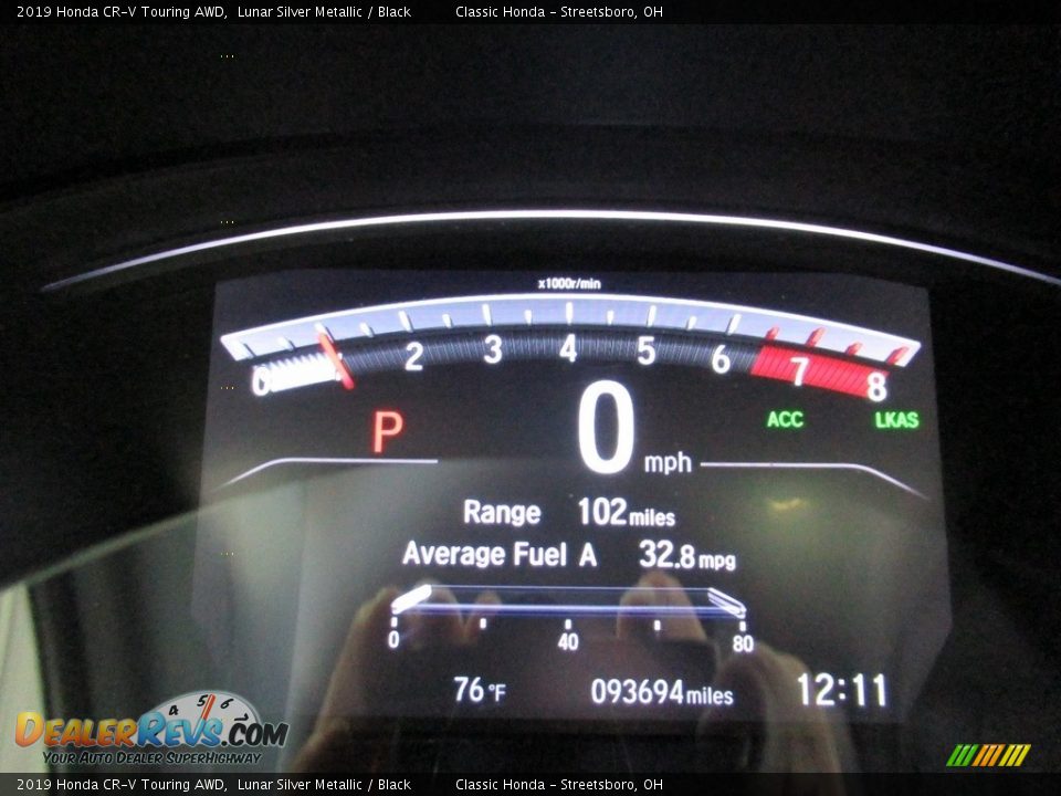 2019 Honda CR-V Touring AWD Gauges Photo #34