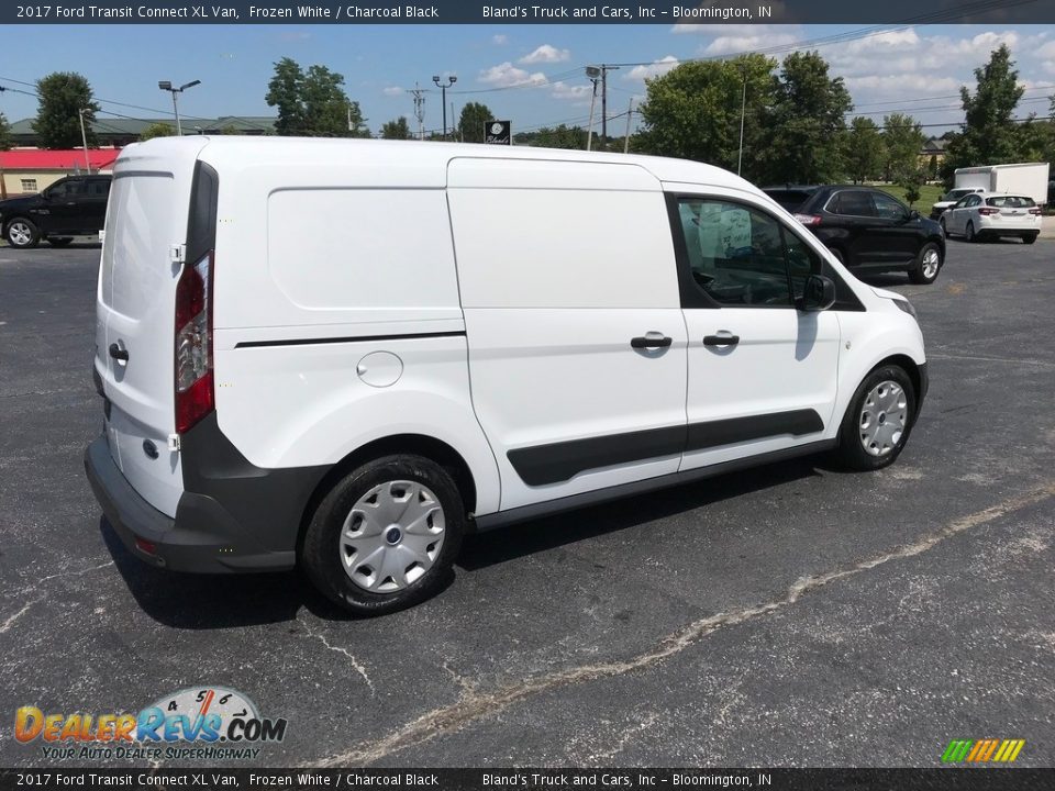 2017 Ford Transit Connect XL Van Frozen White / Charcoal Black Photo #5