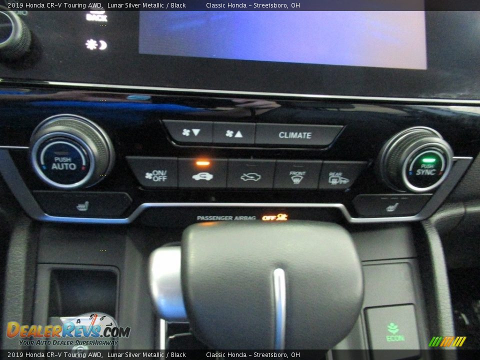 2019 Honda CR-V Touring AWD Lunar Silver Metallic / Black Photo #36