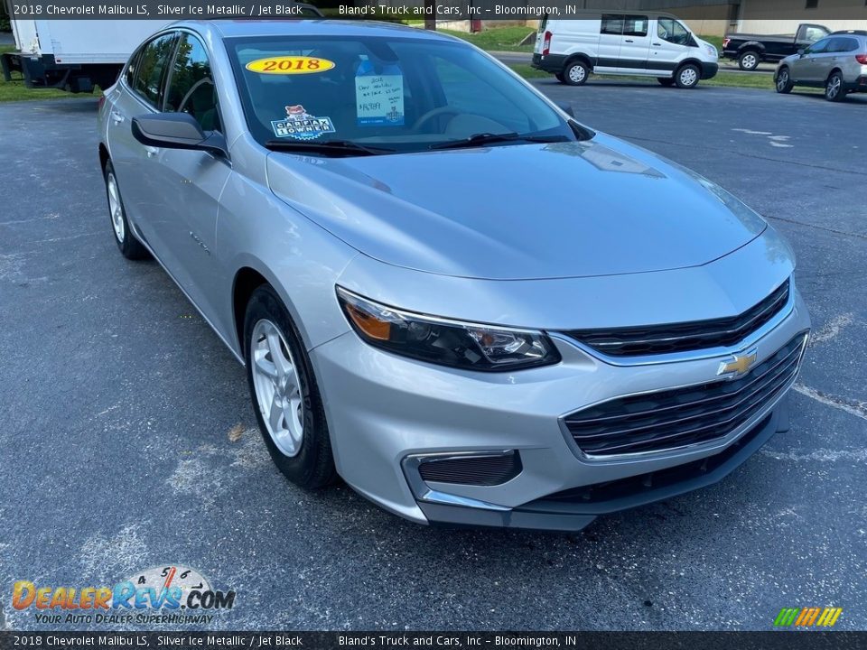 2018 Chevrolet Malibu LS Silver Ice Metallic / Jet Black Photo #4