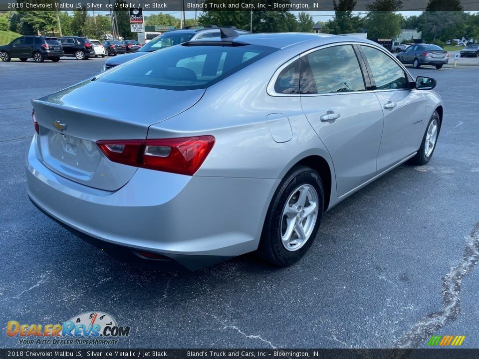 2018 Chevrolet Malibu LS Silver Ice Metallic / Jet Black Photo #6