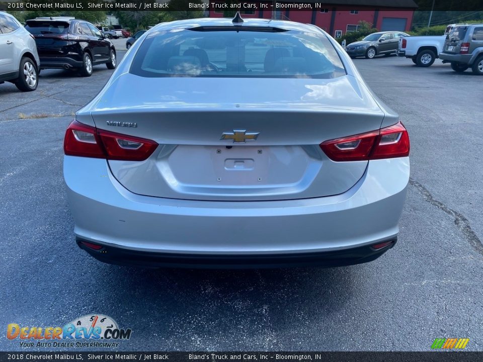 2018 Chevrolet Malibu LS Silver Ice Metallic / Jet Black Photo #7