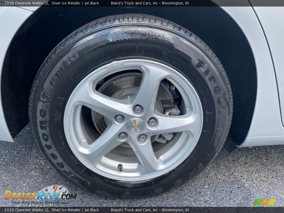 2018 Chevrolet Malibu LS Silver Ice Metallic / Jet Black Photo #36