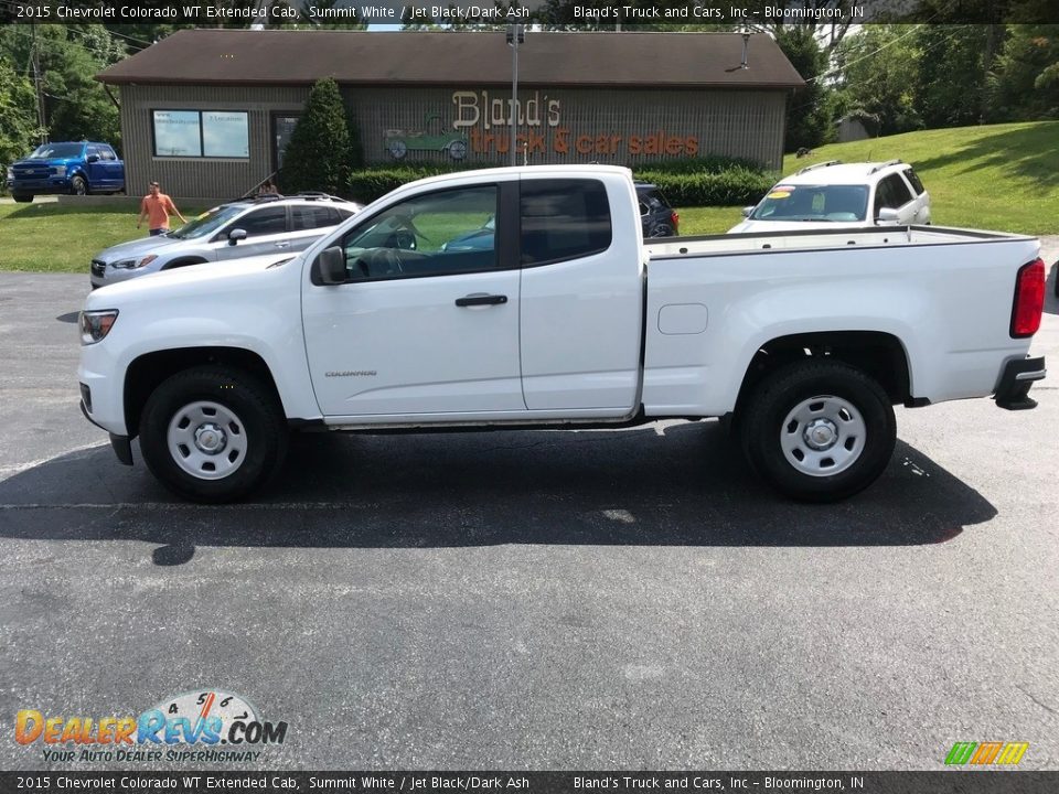 2015 Chevrolet Colorado WT Extended Cab Summit White / Jet Black/Dark Ash Photo #1