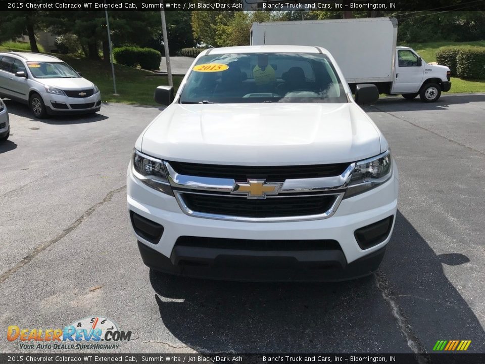 2015 Chevrolet Colorado WT Extended Cab Summit White / Jet Black/Dark Ash Photo #3