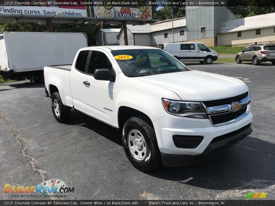 2015 Chevrolet Colorado WT Extended Cab Summit White / Jet Black/Dark Ash Photo #4