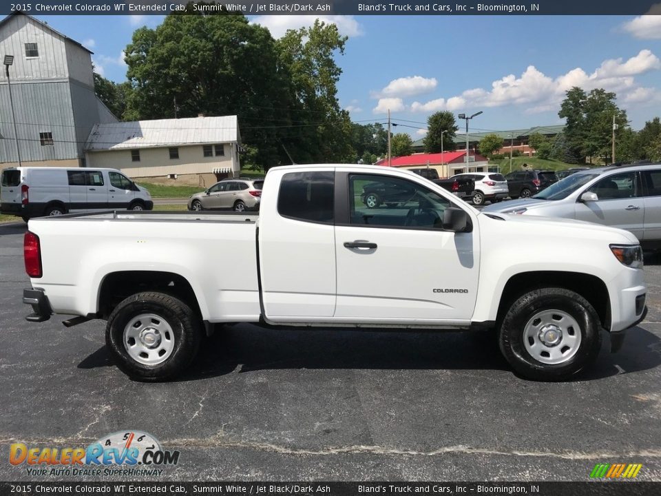 2015 Chevrolet Colorado WT Extended Cab Summit White / Jet Black/Dark Ash Photo #5