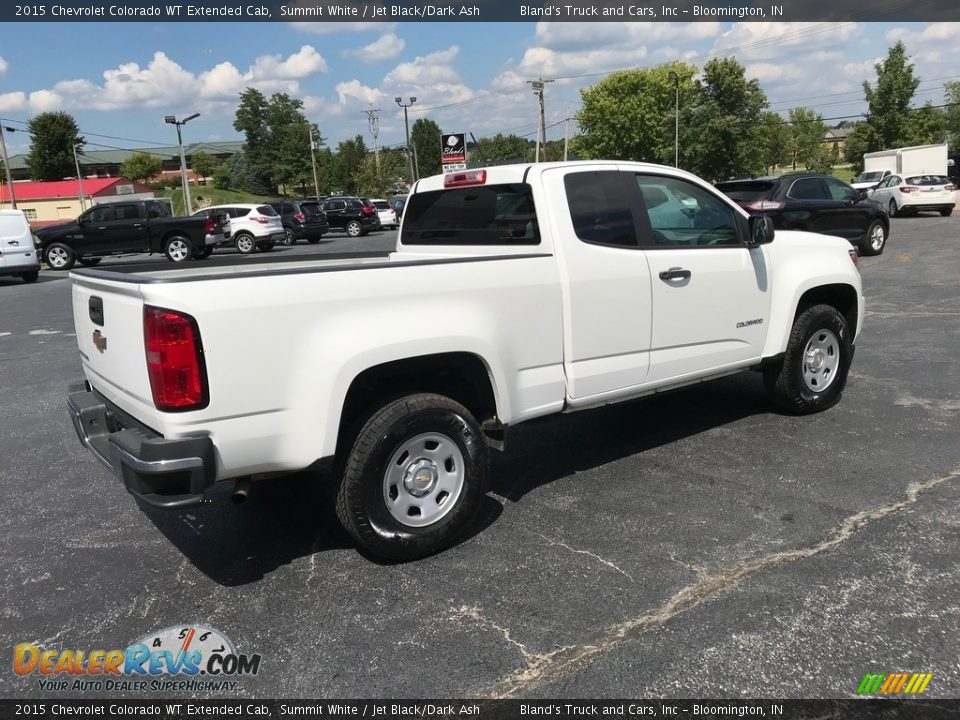 2015 Chevrolet Colorado WT Extended Cab Summit White / Jet Black/Dark Ash Photo #6