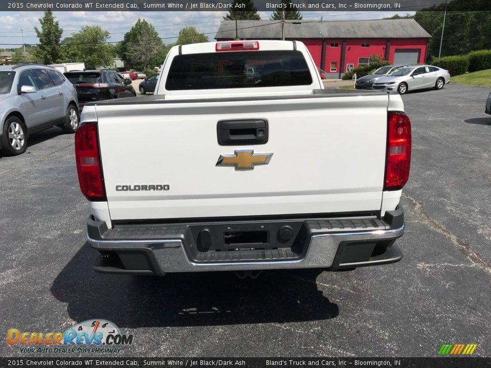 2015 Chevrolet Colorado WT Extended Cab Summit White / Jet Black/Dark Ash Photo #7