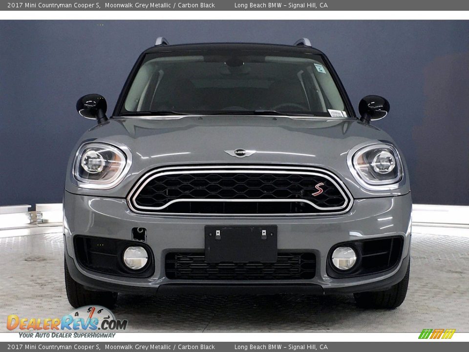 2017 Mini Countryman Cooper S Moonwalk Grey Metallic / Carbon Black Photo #2