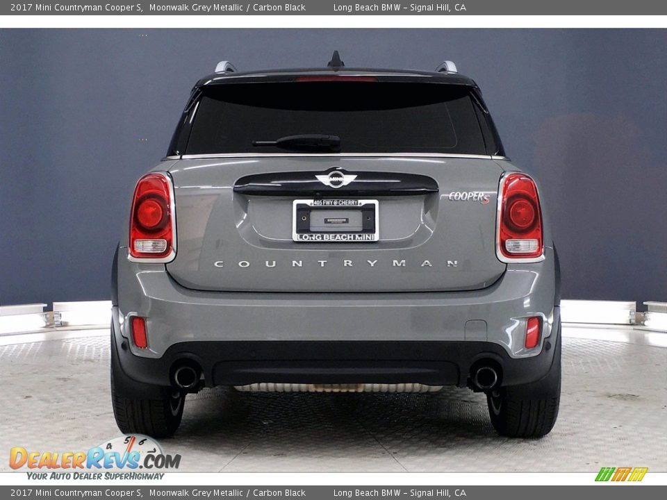 2017 Mini Countryman Cooper S Moonwalk Grey Metallic / Carbon Black Photo #3