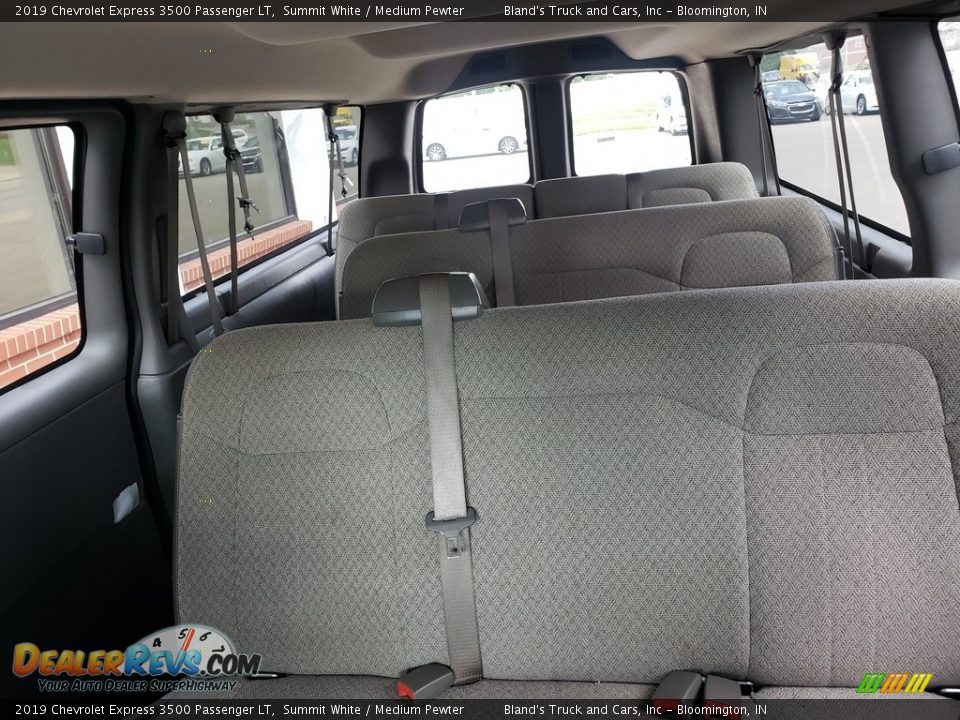 2019 Chevrolet Express 3500 Passenger LT Summit White / Medium Pewter Photo #4