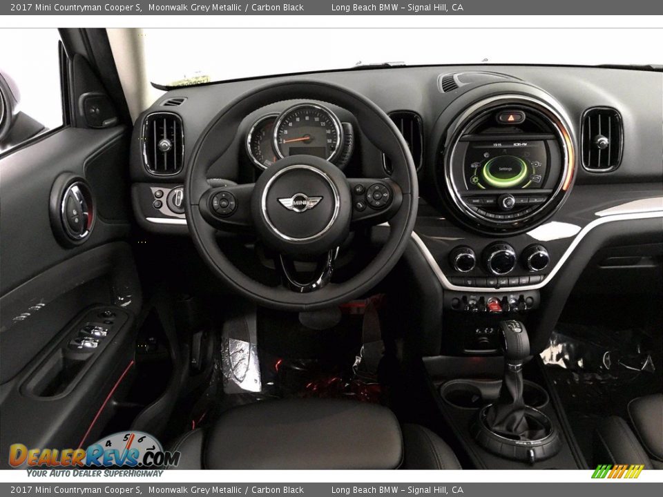 2017 Mini Countryman Cooper S Moonwalk Grey Metallic / Carbon Black Photo #4