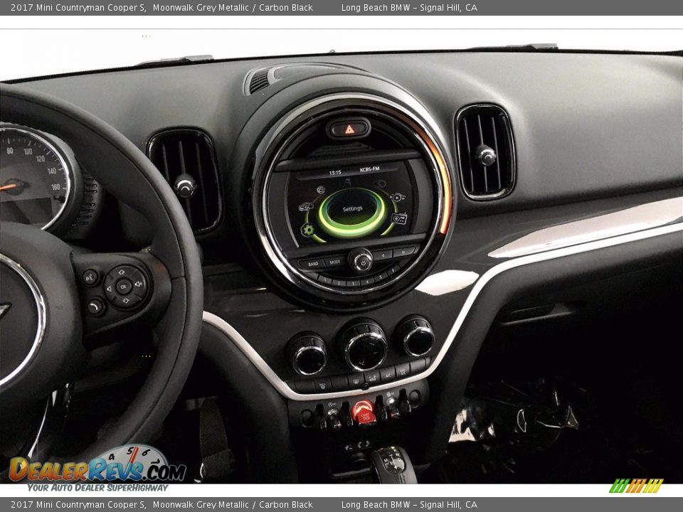 2017 Mini Countryman Cooper S Moonwalk Grey Metallic / Carbon Black Photo #5